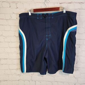 Men's Joe Boxer swim trunks, size Large